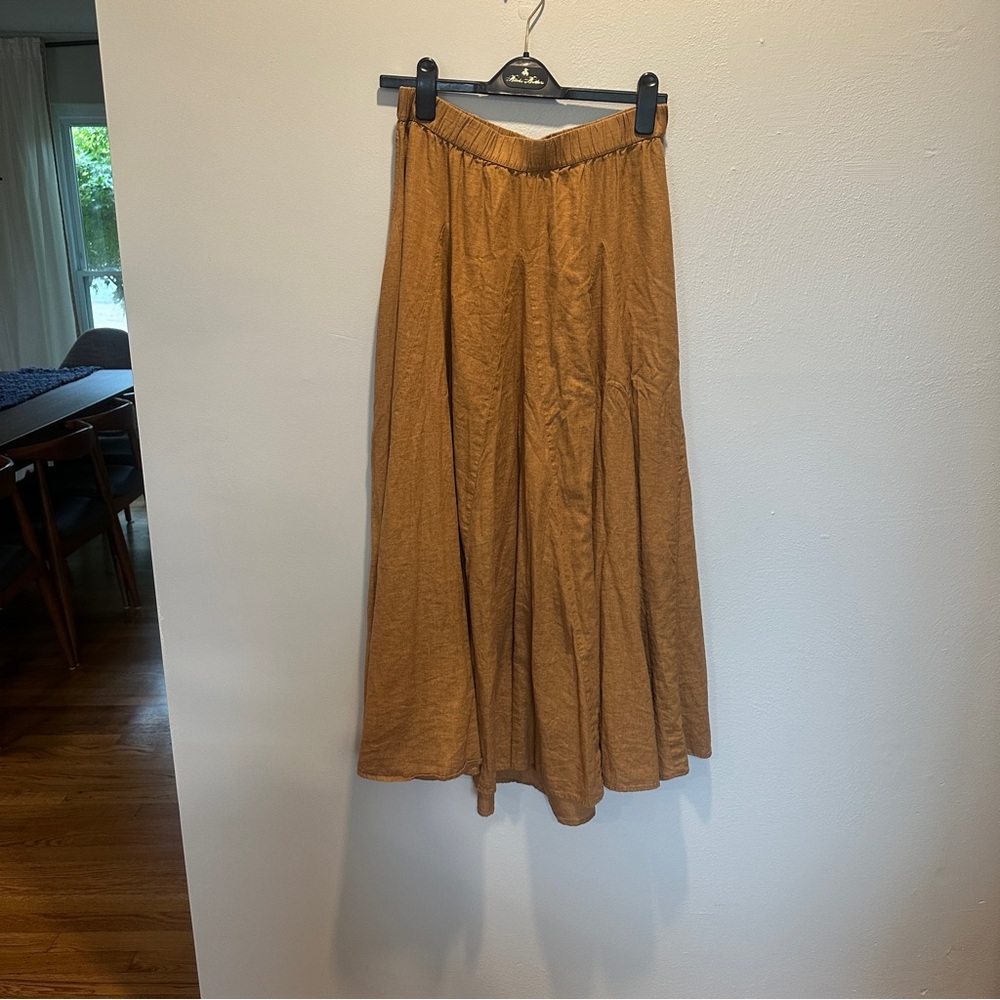 Universal Thread Maxi Skirt in Mustard